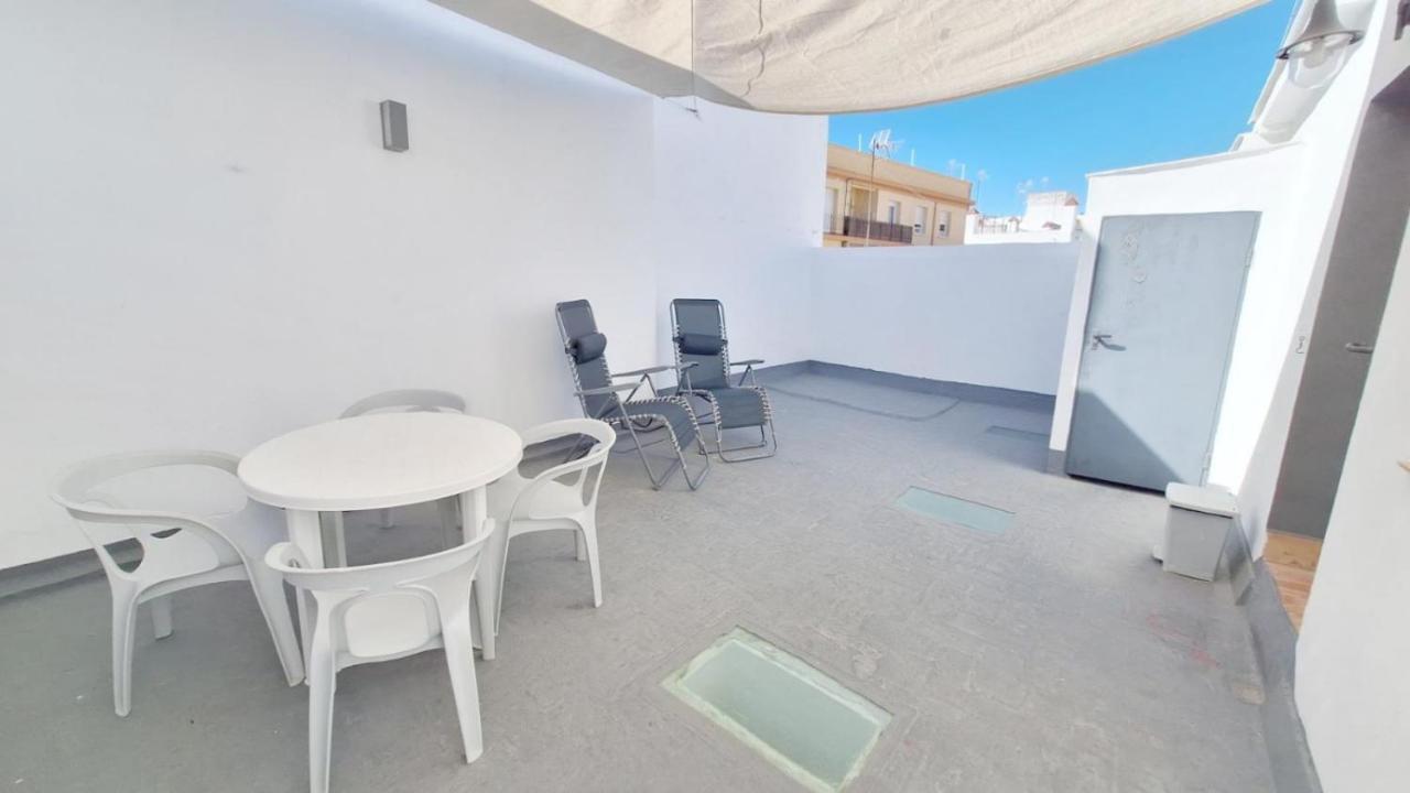 Apartamento Cadiz Terraza - Pleno Casco Historico Kültér fotó